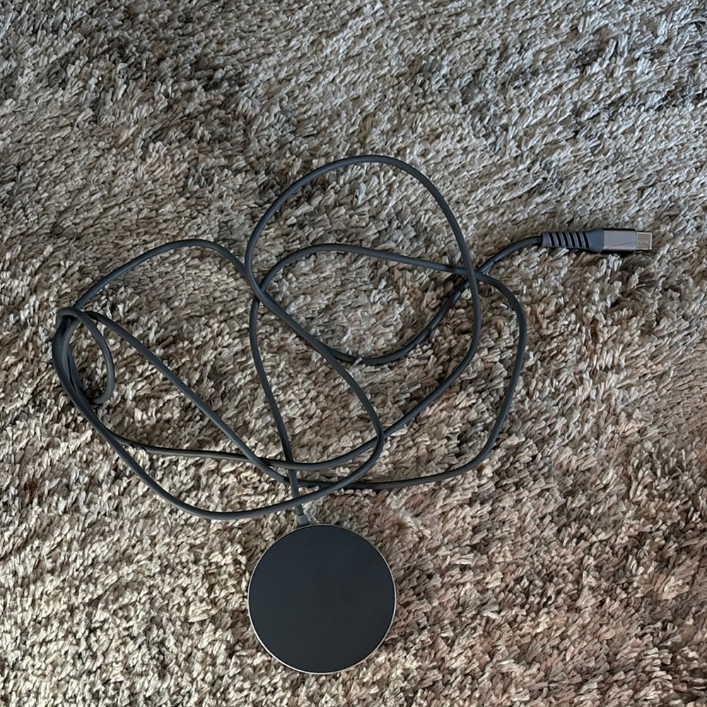 Black Wireless Charging Pad